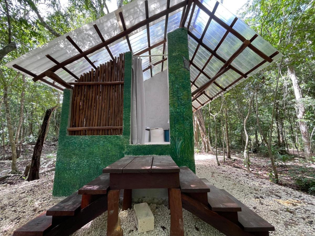 Hotel Magical Jungle Eco Cabana -Tulum Macario Gomez Esterno foto