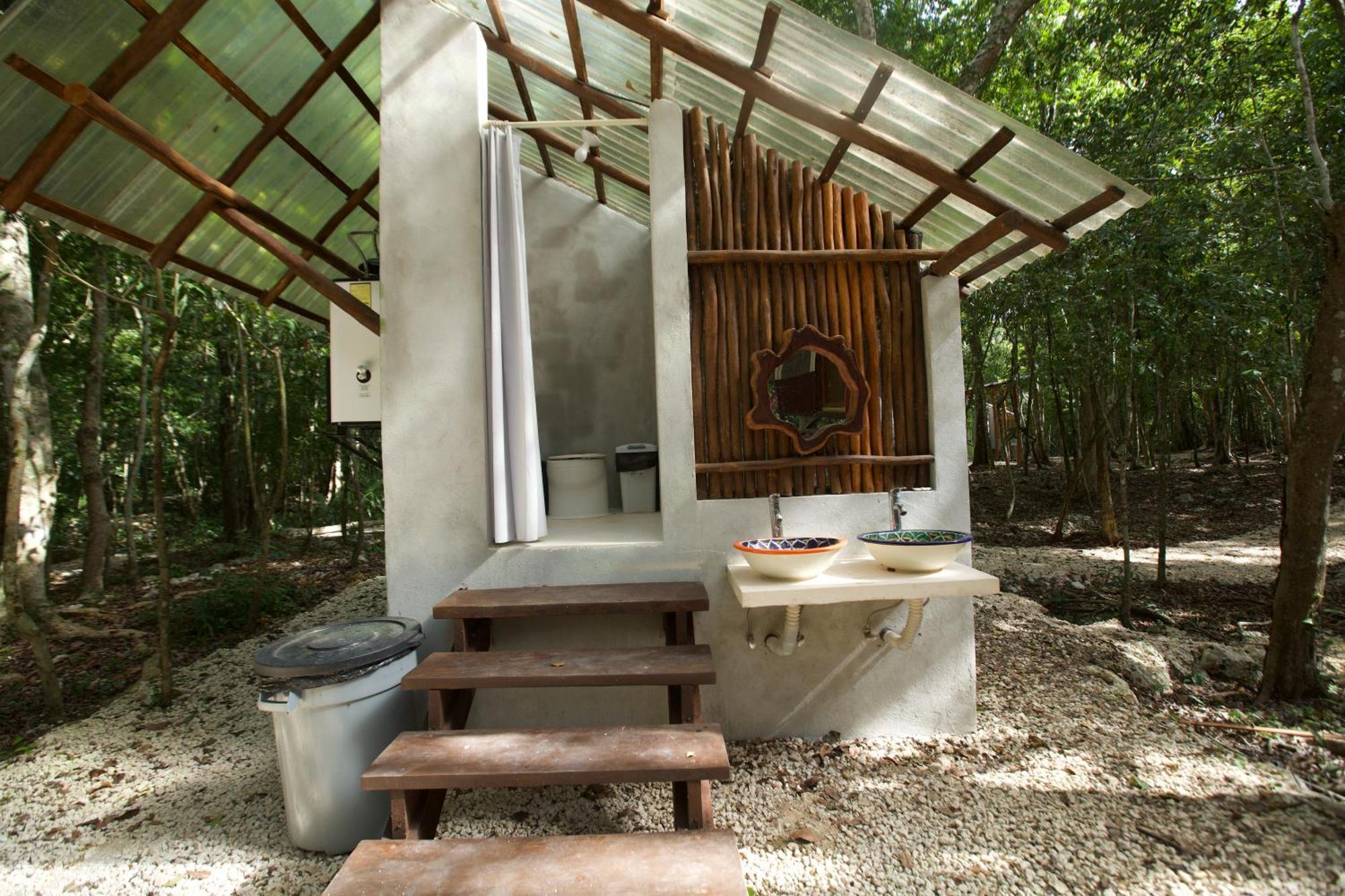 Hotel Magical Jungle Eco Cabana -Tulum Macario Gomez Esterno foto