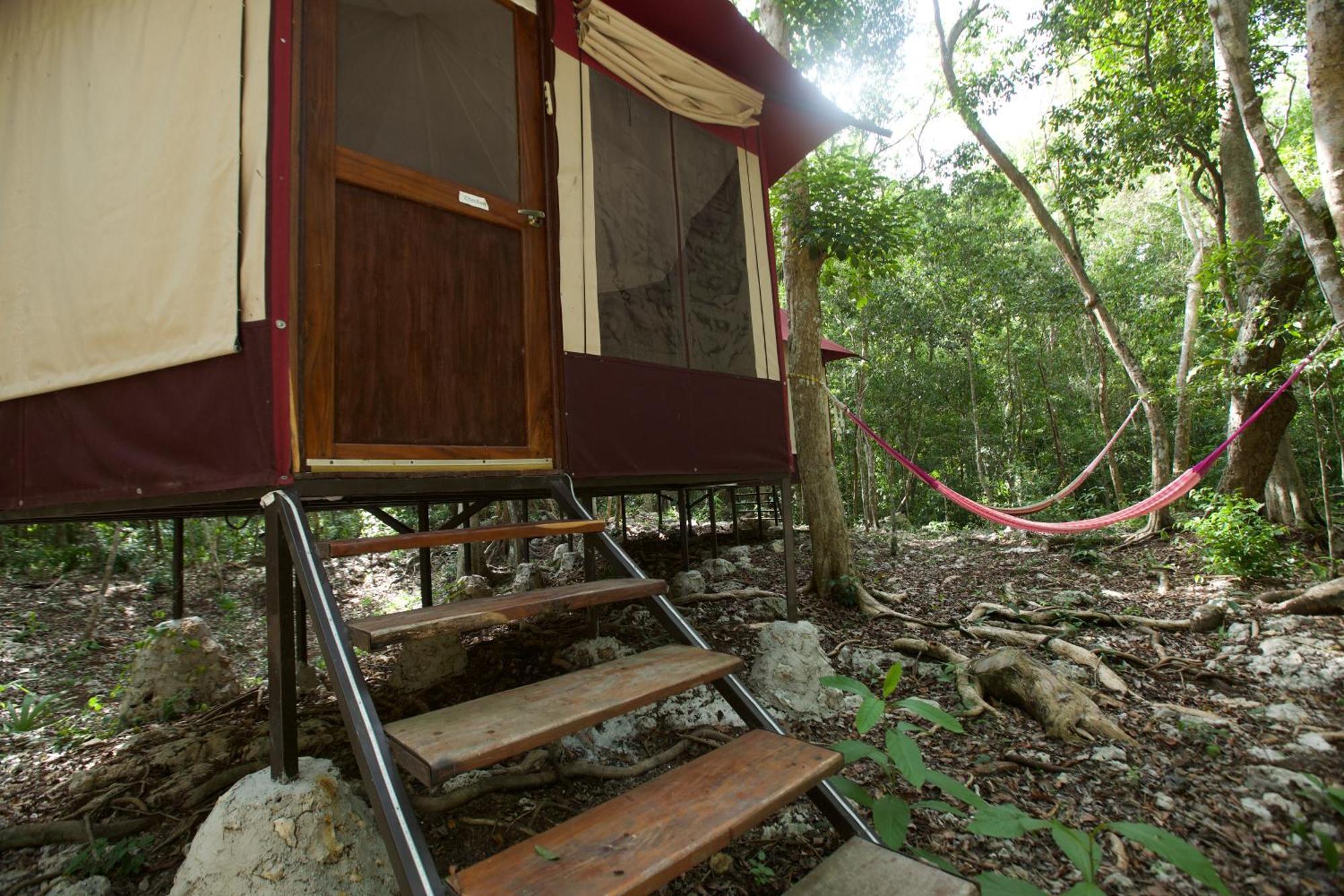 Hotel Magical Jungle Eco Cabana -Tulum Macario Gomez Esterno foto