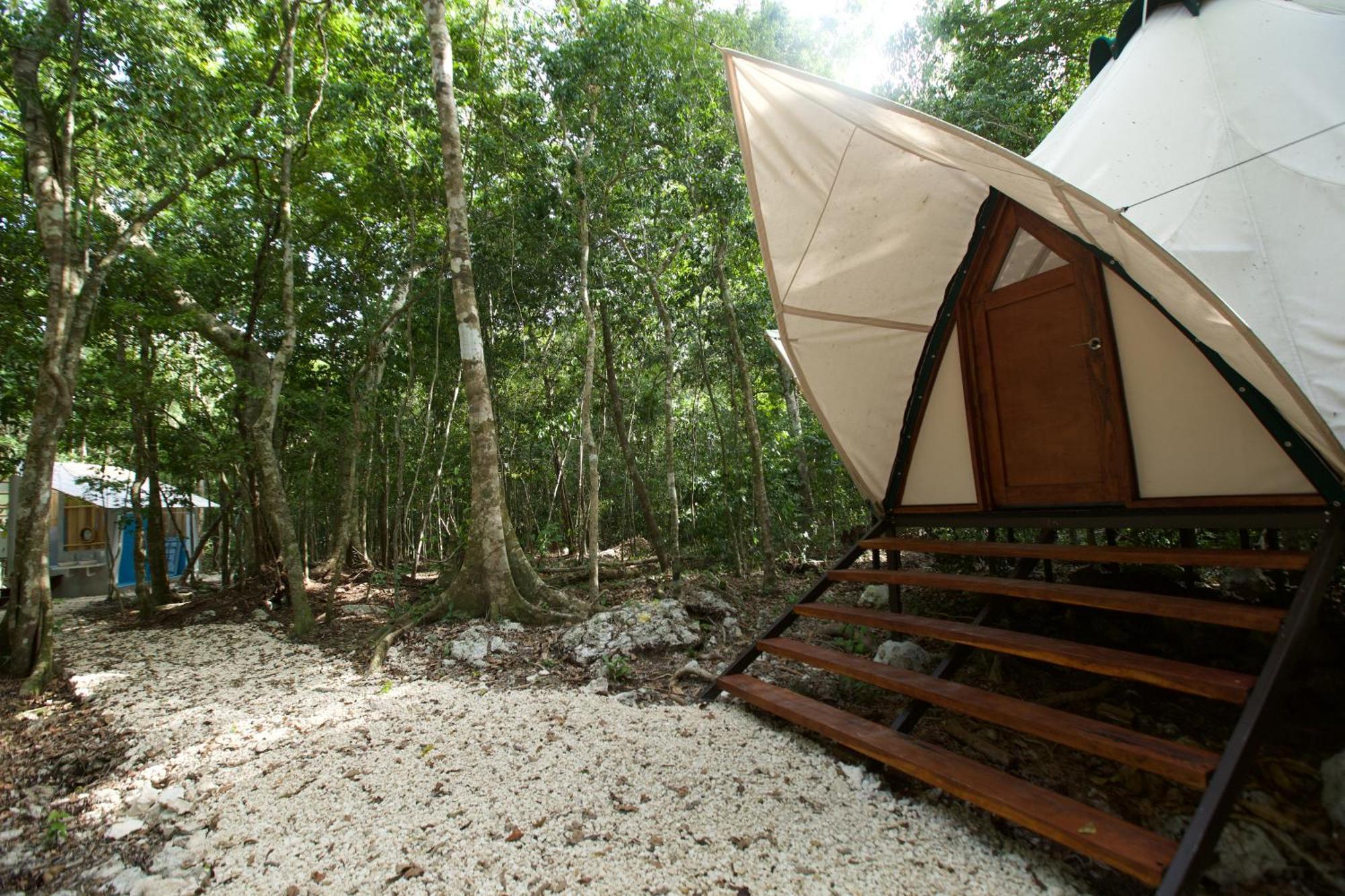 Hotel Magical Jungle Eco Cabana -Tulum Macario Gomez Esterno foto