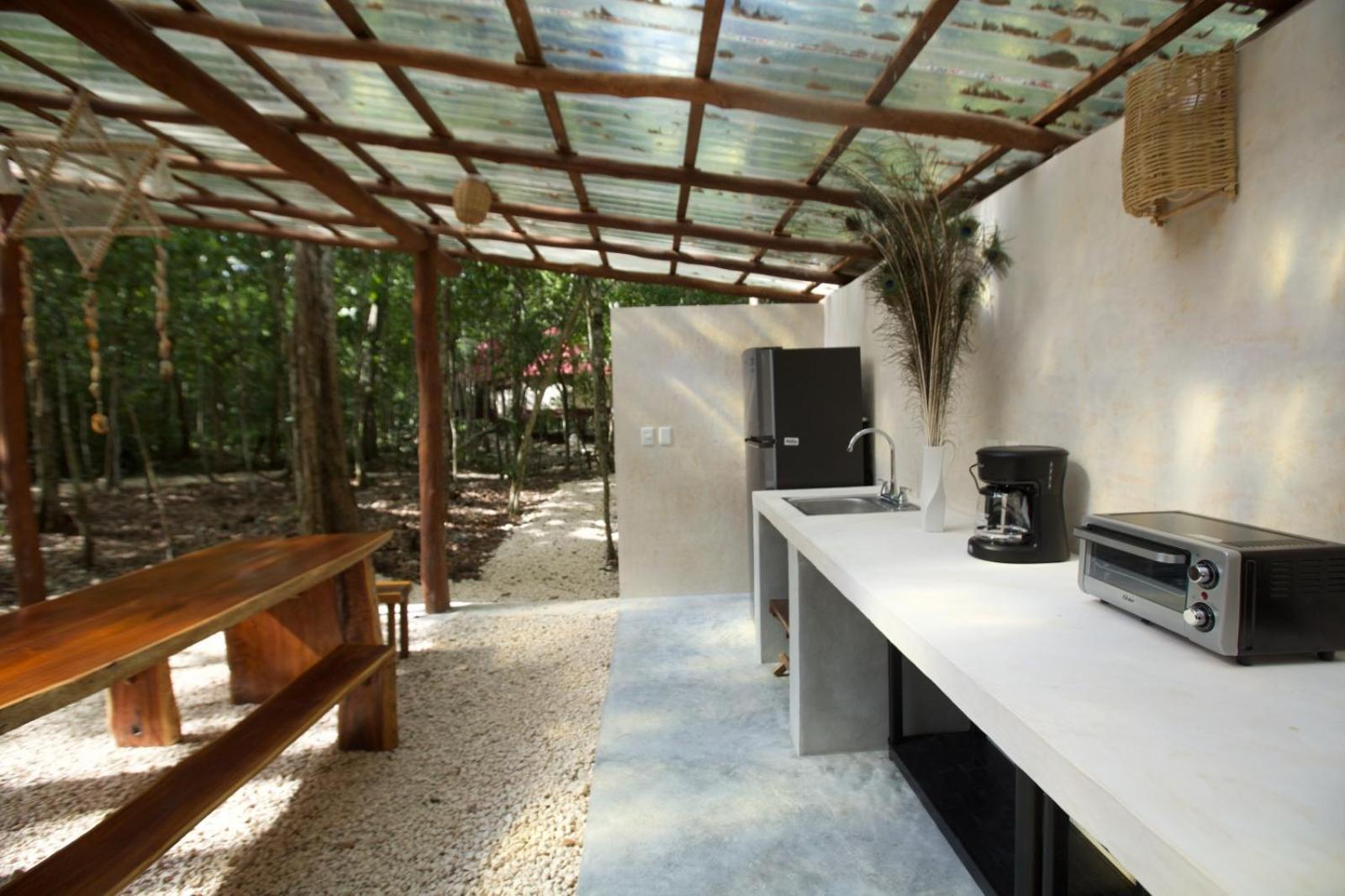 Hotel Magical Jungle Eco Cabana -Tulum Macario Gomez Esterno foto