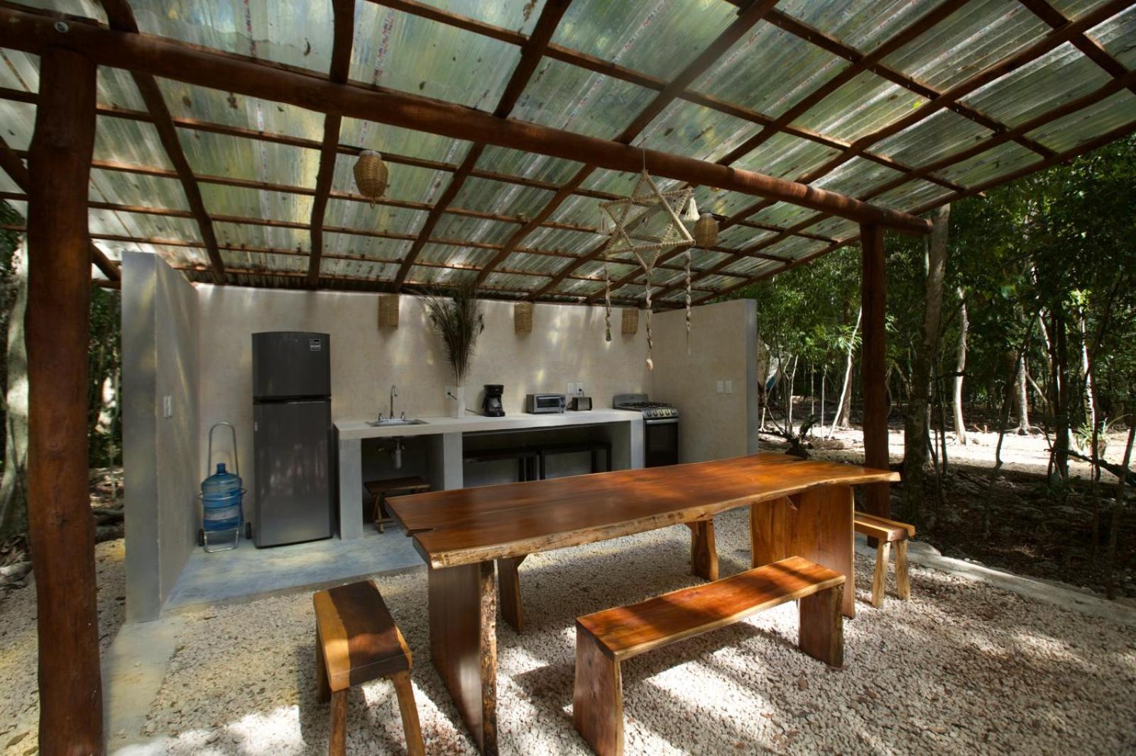 Hotel Magical Jungle Eco Cabana -Tulum Macario Gomez Esterno foto