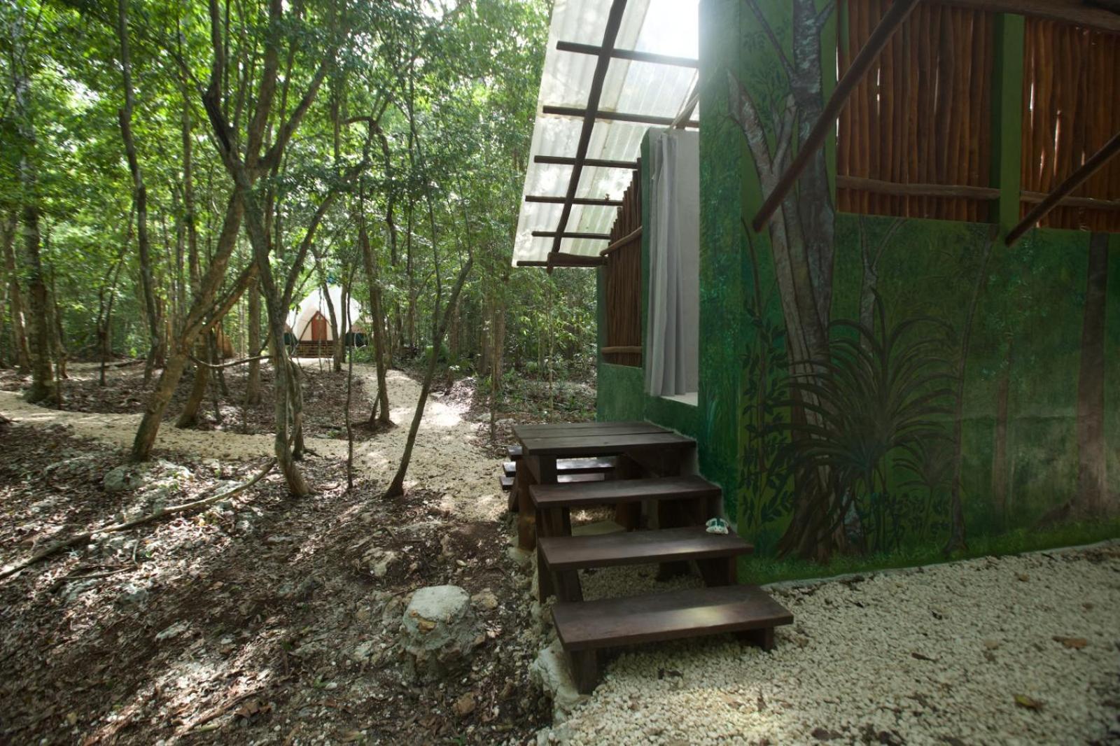 Hotel Magical Jungle Eco Cabana -Tulum Macario Gomez Esterno foto