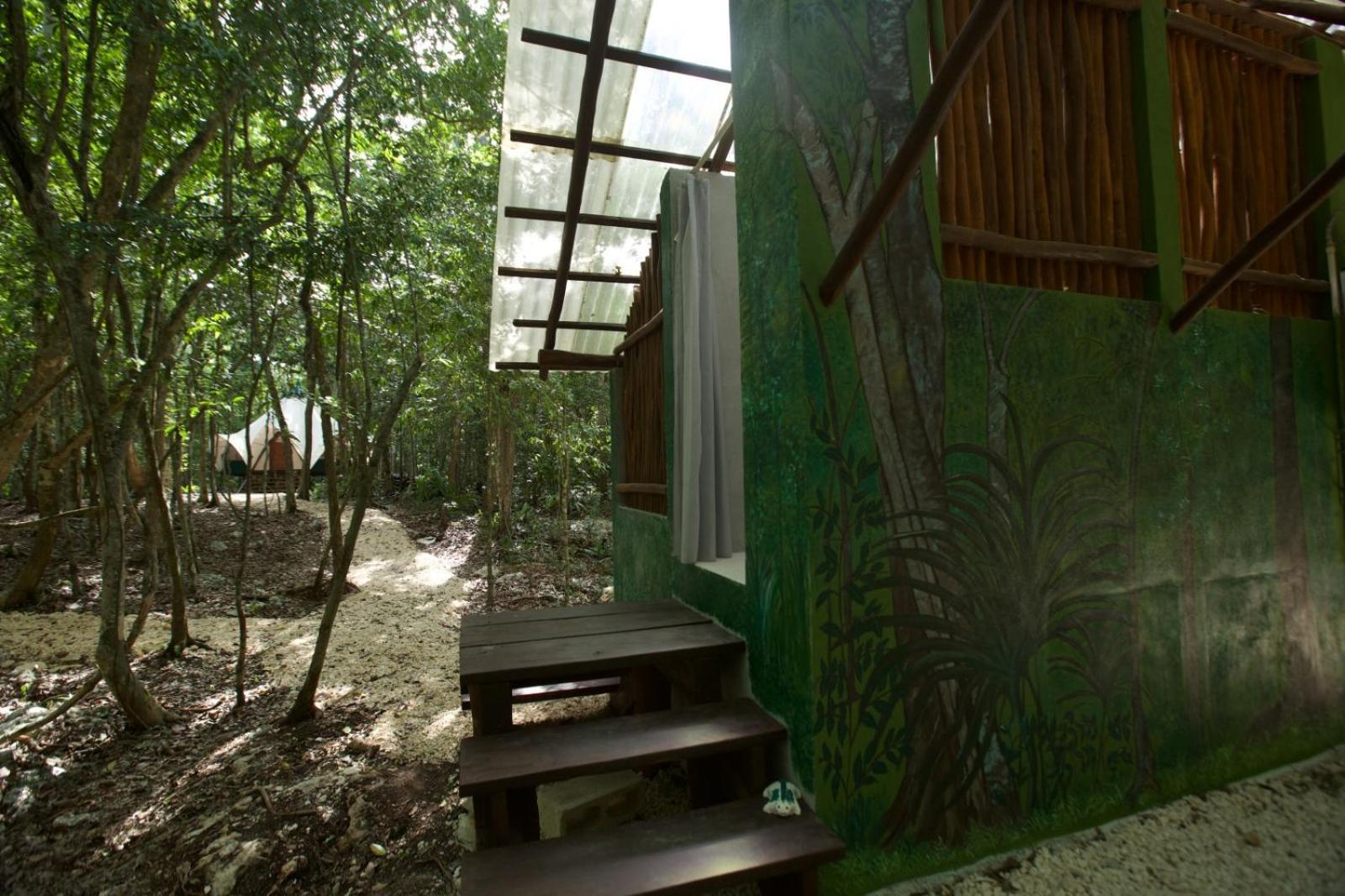 Hotel Magical Jungle Eco Cabana -Tulum Macario Gomez Esterno foto