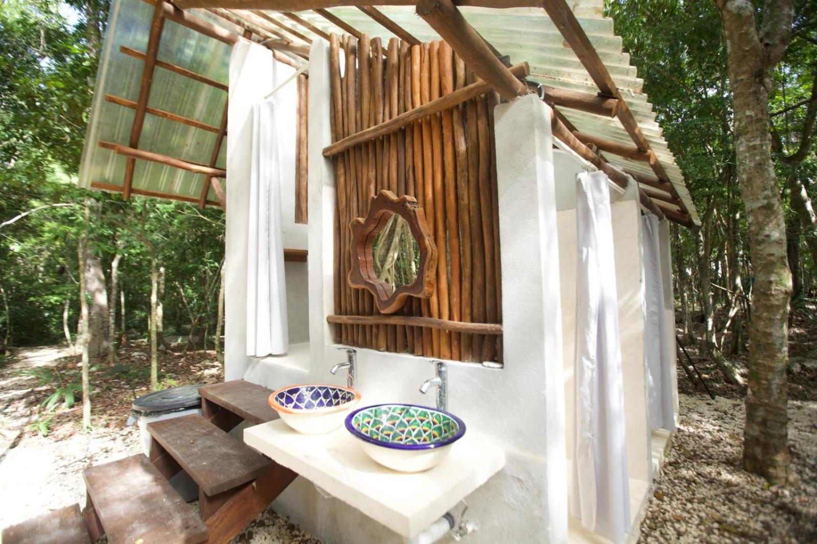 Hotel Magical Jungle Eco Cabana -Tulum Macario Gomez Esterno foto