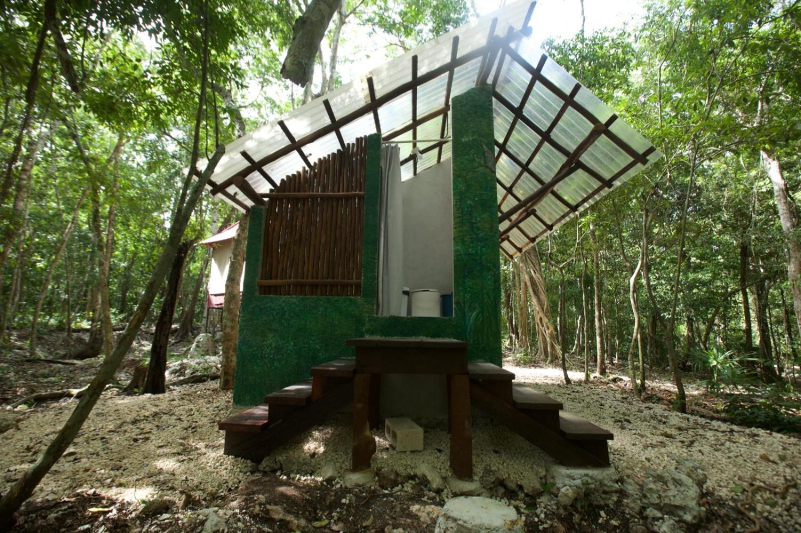 Hotel Magical Jungle Eco Cabana -Tulum Macario Gomez Esterno foto