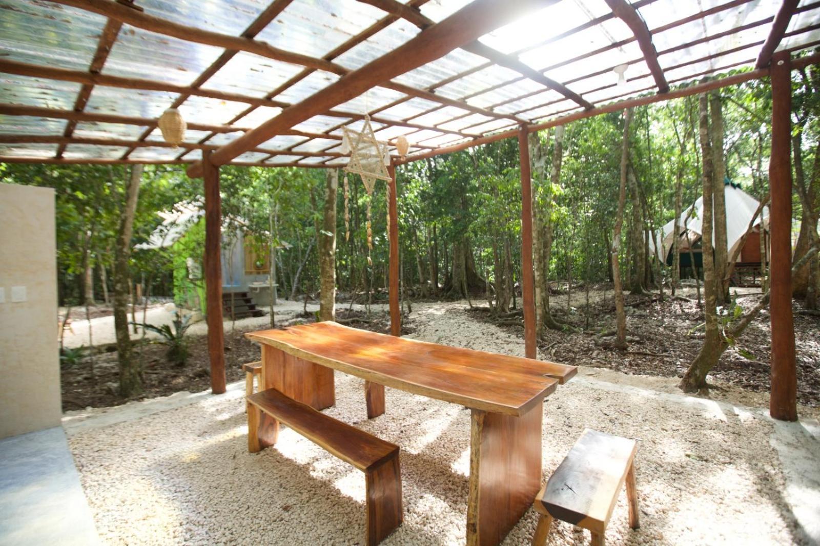 Hotel Magical Jungle Eco Cabana -Tulum Macario Gomez Esterno foto